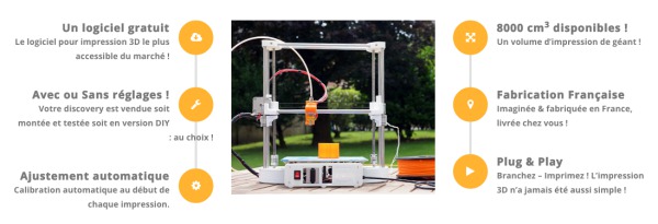 imprimante 3D Dagoma
