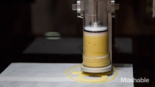 XYZ imprimante de la nourriture