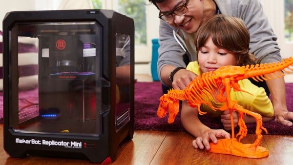 Démonstration de l'imprimante 3D makerbot