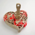 Bijou Coeur imprimé en 3D