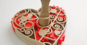 Bijou Coeur imprimé en 3D