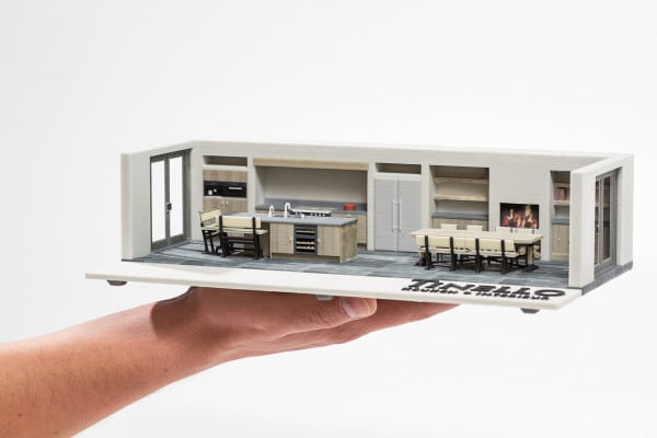 Cuisine en 3D miniature