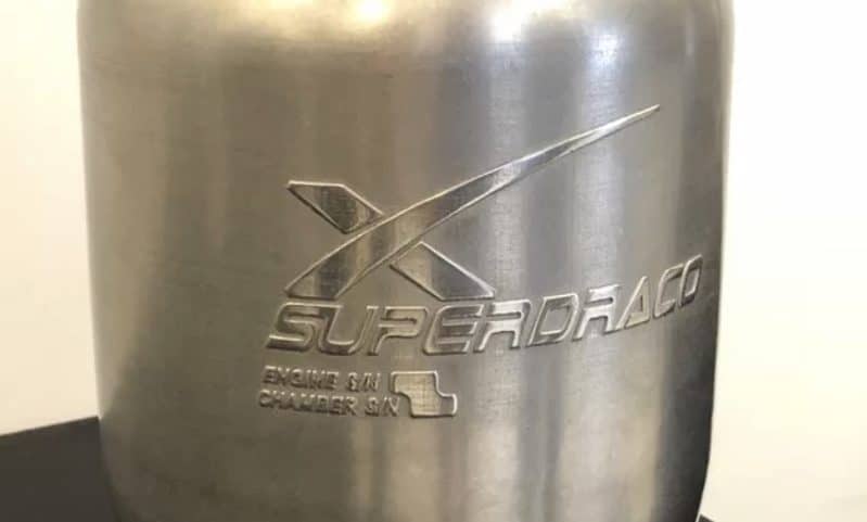 SpaceX-SuperDraco en 3D